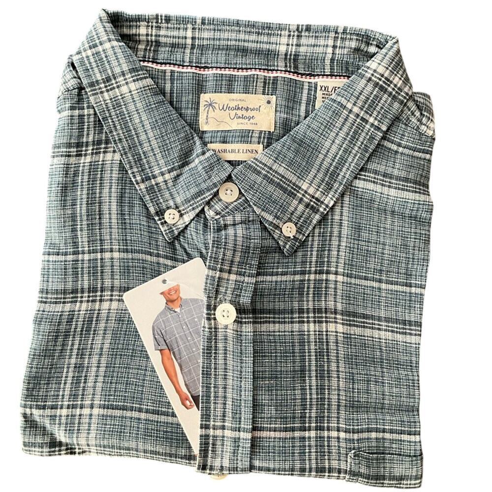 Weatherproof Men’s Short Sleeve Shirt XXL NWT